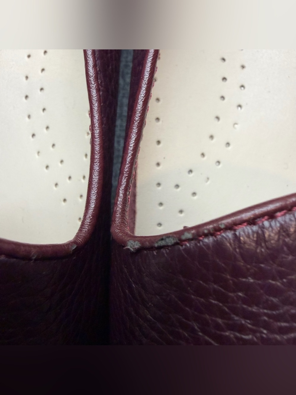 Trotters Liz Burgundy Tumbled Leather Loafers - Picture 5 of 11